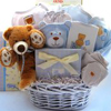 Baby Teddy Bear Gift Basket