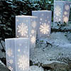 Snowflake Luminary Kit