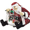 Personalized Santa Globe