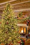 Pre-Lit Spruce Christmas Trees